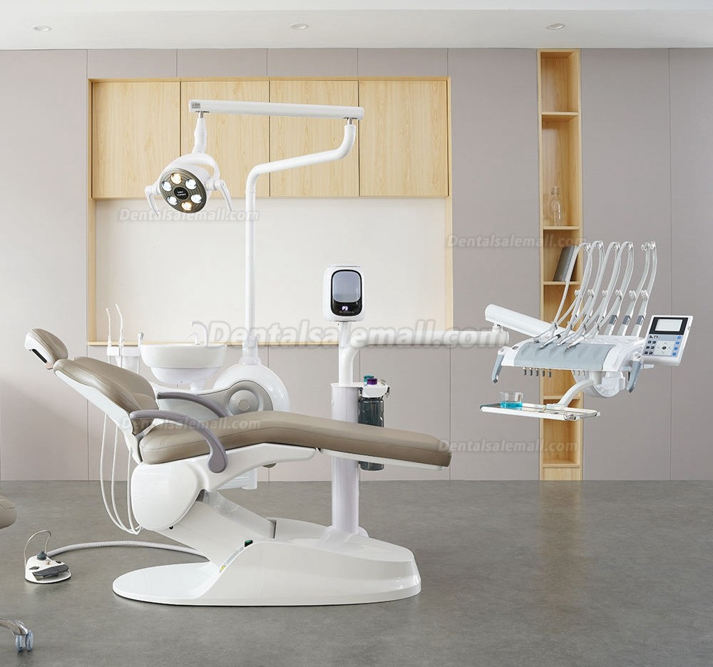 SAFETY® M2+ Left Handed Dental Chair Treatment Unit with Air Disinfector Disinfection Function